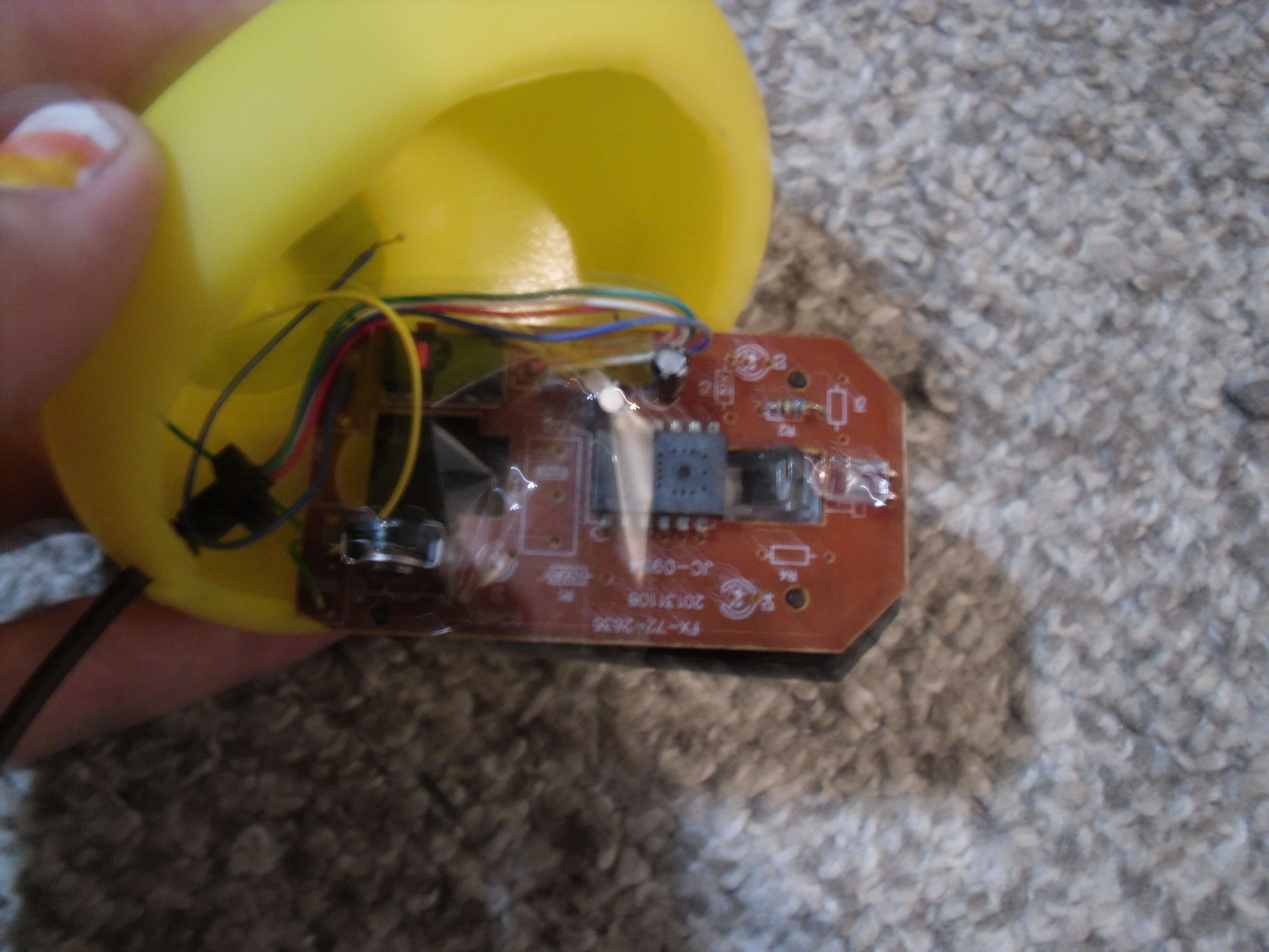 The circuit board for the douse