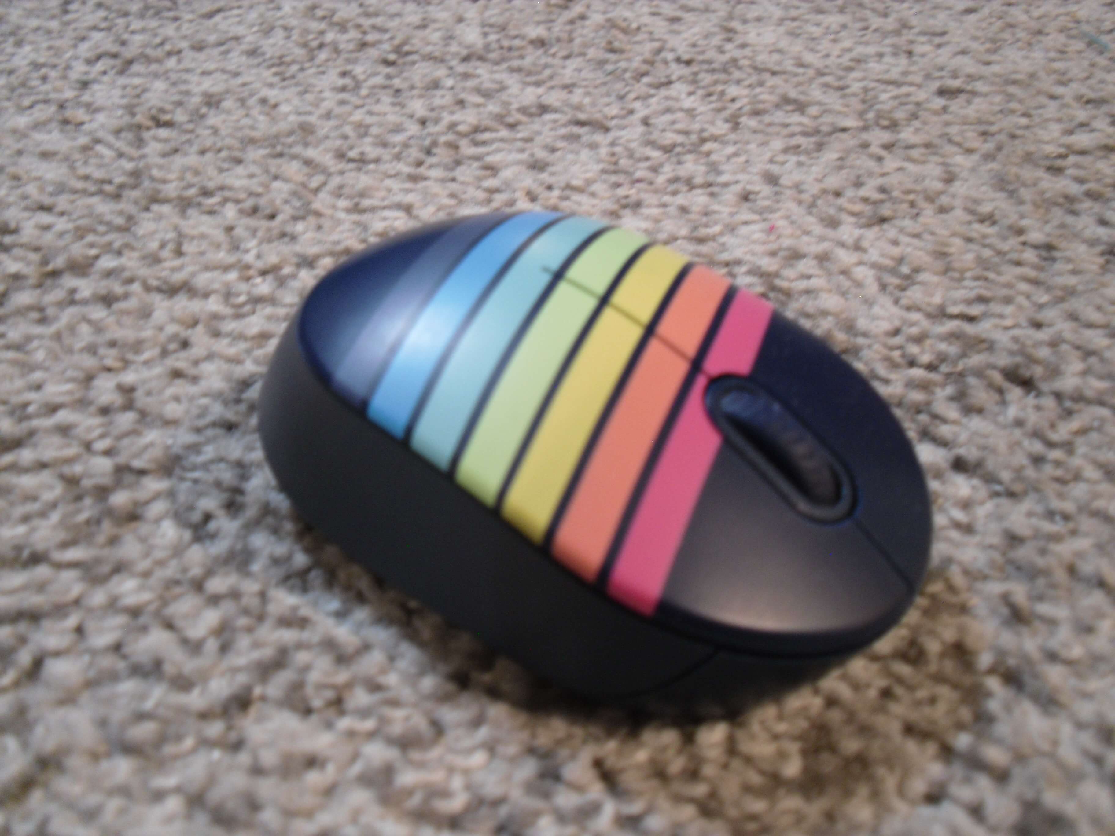 A wireless computer mouse